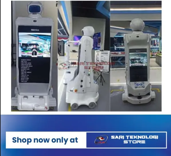 Ropi 3.0 (Robot Pelayanan Bergerak) - Tampak Belakang